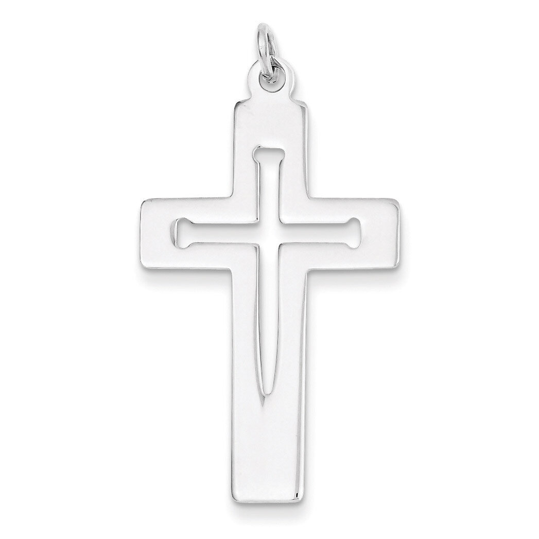 Latin Cross Pendant Sterling Silver QC5855