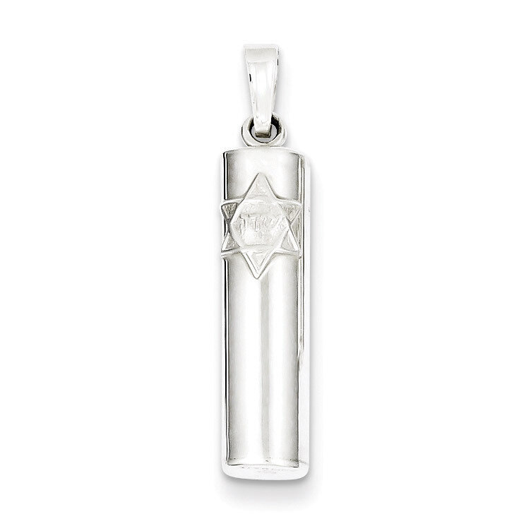 Mezuzah Pendant Sterling Silver QC5925, MPN: QC5925, 191101184499