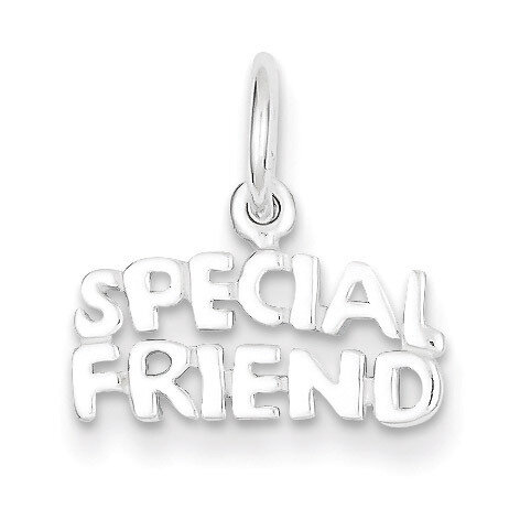 Special Friend Charm Sterling Silver QC6012, MPN: QC6012, 883957914077