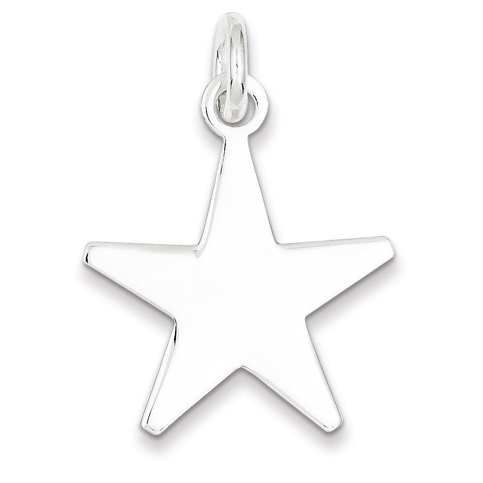 Star Pendant Sterling Silver QC6056