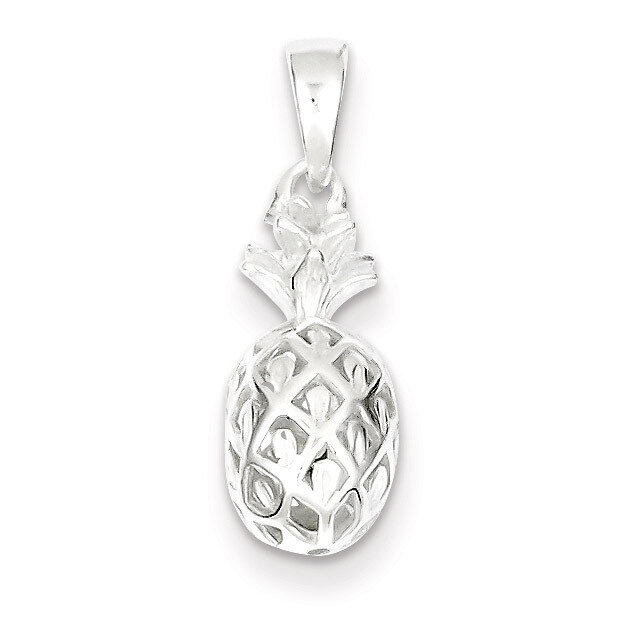 Pineapple Pendant Sterling Silver QC6152, MPN: QC6152, 883957914725