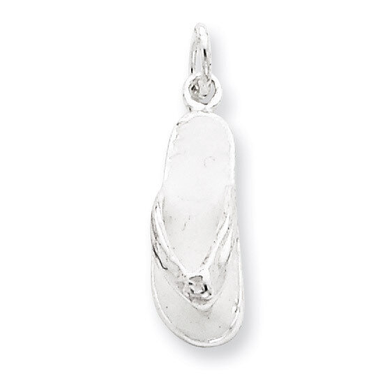 Flip Flop Charm Sterling Silver QC6317, MPN: QC6317, 883957915739