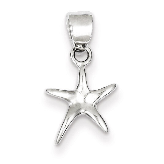 Starfish Pendant Sterling Silver QC6324, MPN: QC6324, 886774759685
