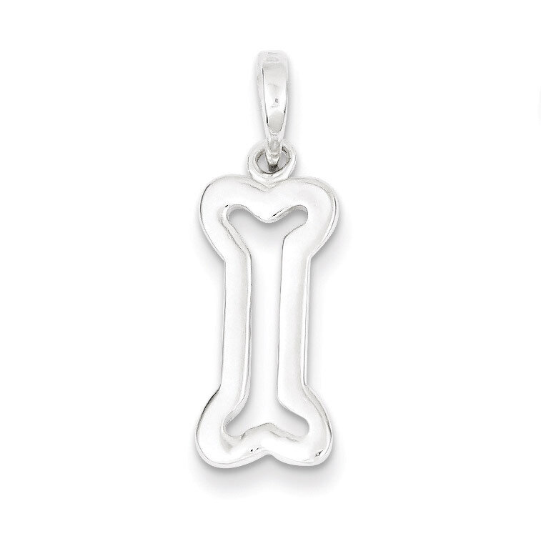 Bone Pendant Sterling Silver QC6355, MPN: QC6355, 883957554419
