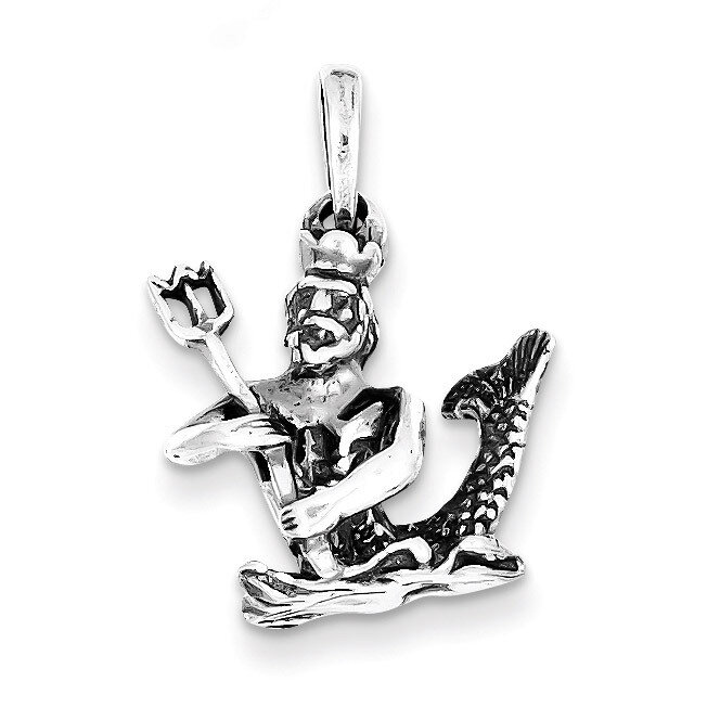 Aquarius Pendant Antiqued Sterling Silver QC6507, MPN: QC6507, 883957715223
