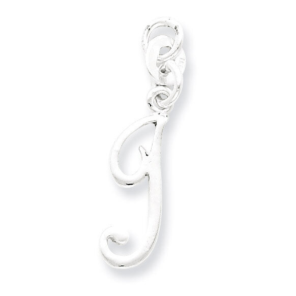 Initial I Pendant Sterling Silver QC6510I