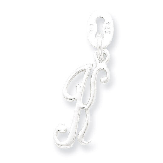Initial K Pendant Sterling Silver QC6510K, MPN: QC6510K, 883957518923