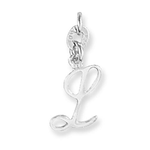 Initial L Pendant Sterling Silver QC6510L, MPN: QC6510L, 883957576978