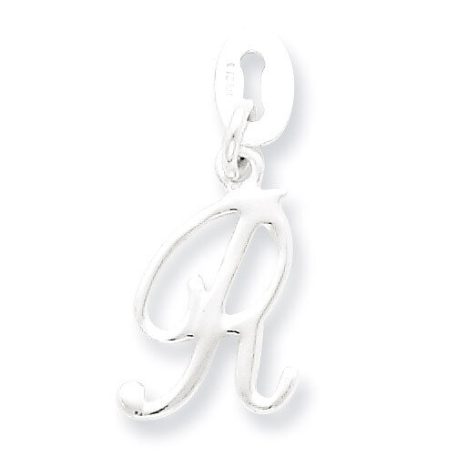 Initial R Pendant Sterling Silver QC6510R, MPN: QC6510R, 883957554457