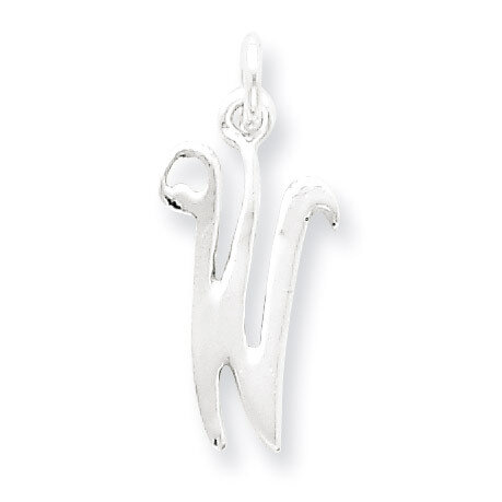 Initial W Pendant Sterling Silver QC6510W, MPN: QC6510W, 883957560953