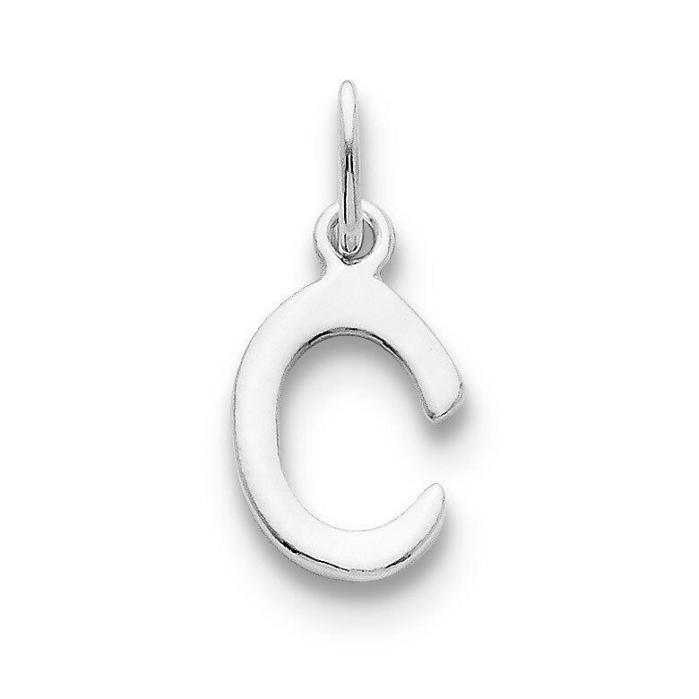 Initial C Pendant Sterling Silver QC6511C, MPN: QC6511C, 883957916217