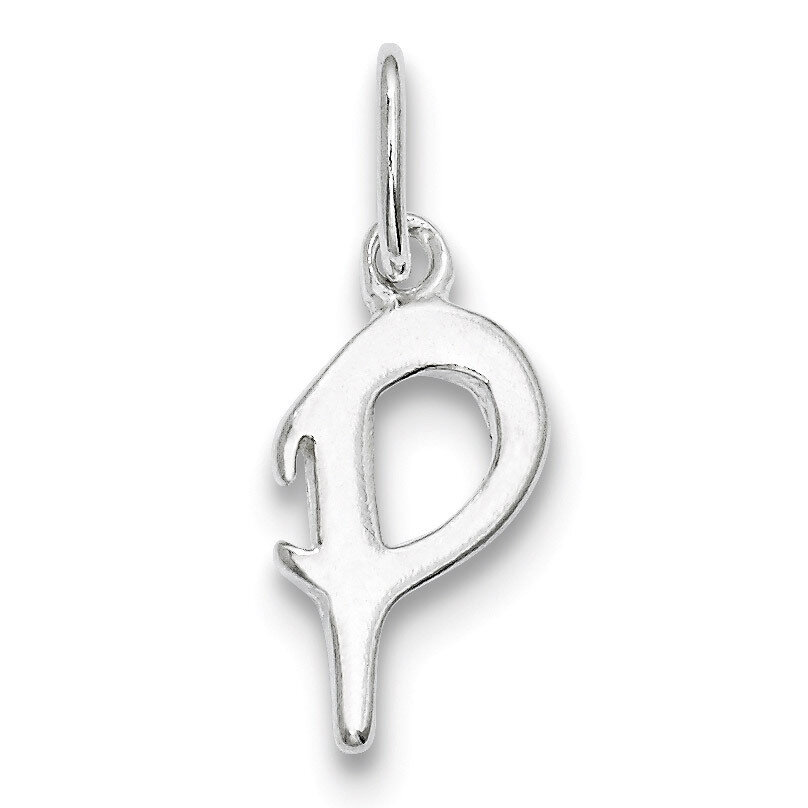Initial P Pendant Sterling Silver QC6511P, MPN: QC6511P, 883957916347