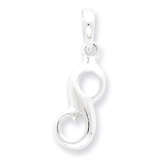 Initial S Pendant Sterling Silver QC6512S, MPN: QC6512S, 883957354804