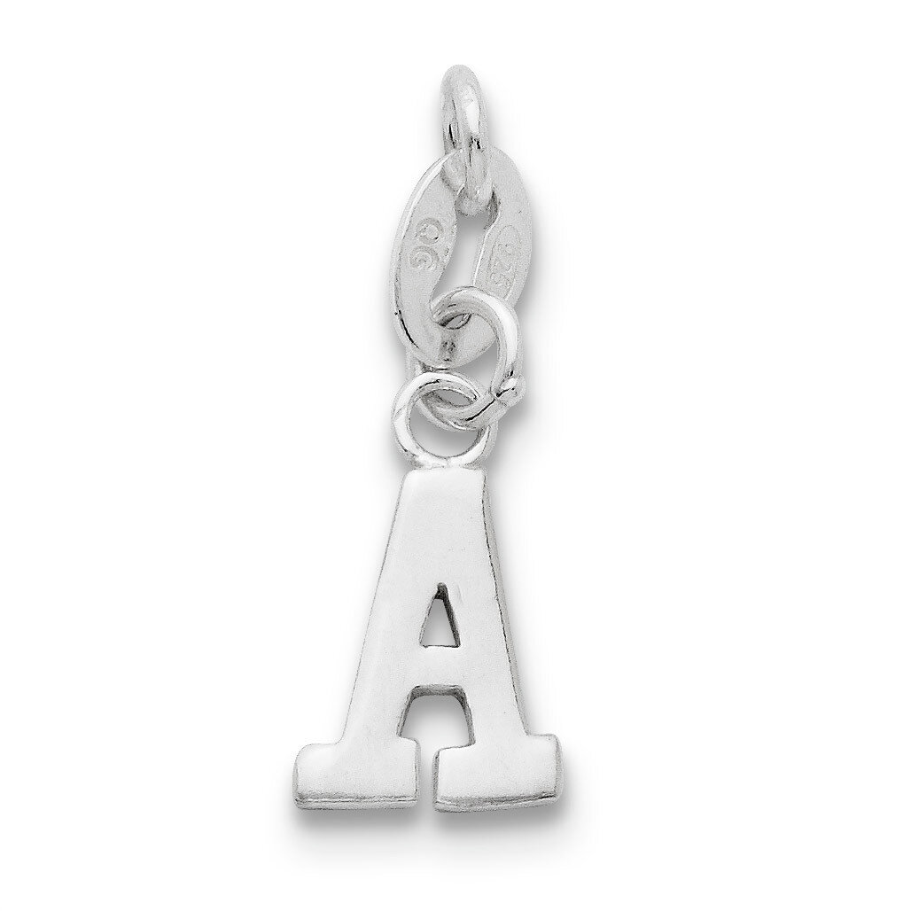 Initial A Pendant Sterling Silver QC6513A, MPN: QC6513A, 883957570891