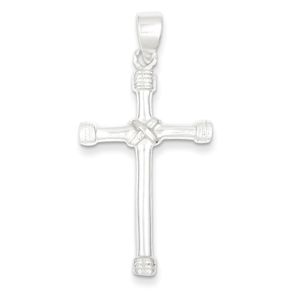 Cross Pendant Sterling Silver Polished QC6655, MPN: QC6655, 883957479132