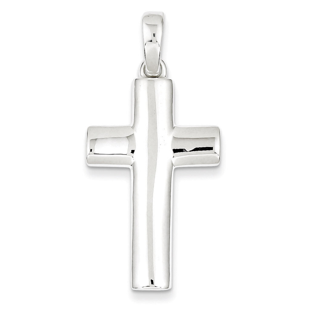 Cross Pendant Sterling Silver Polished QC6663, MPN: QC6663, 883957479149