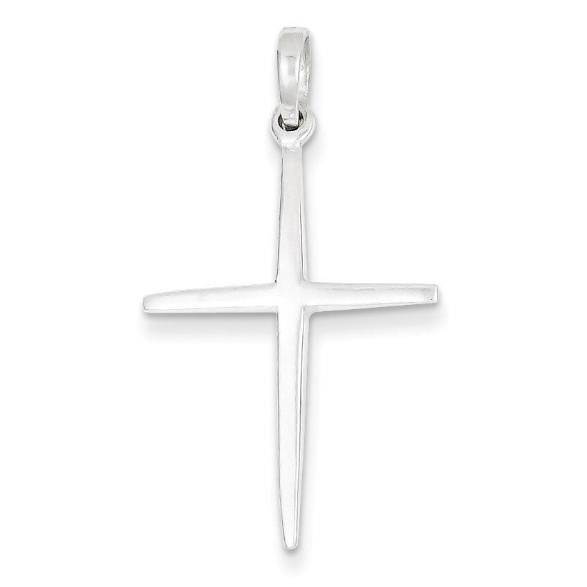 Cross Pendant Sterling Silver Polished QC6668, MPN: QC6668, 883957571706