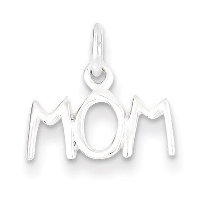 Mom Charm Sterling Silver Polished QC6755, MPN: QC6755, 886774760322