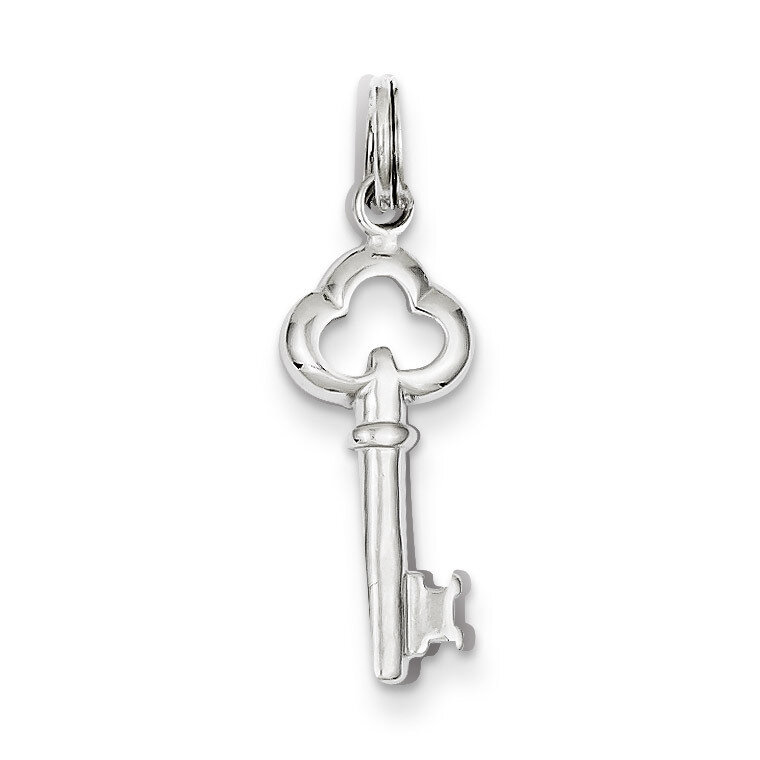 Key Charm Sterling Silver QC6780, MPN: QC6780, 886774760292