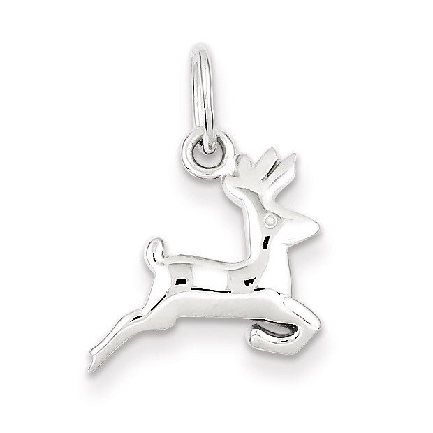 Running Deer Charm Sterling Silver QC6872, MPN: QC6872, 883957532615