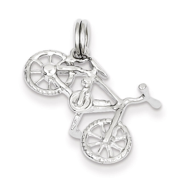 Bicycle Charm Sterling Silver Polished QC6900, MPN: QC6900, 883957575148