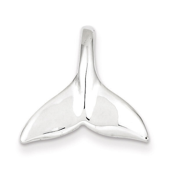 Whale Tail Slide Pendant Sterling Silver QC6941, MPN: QC6941, 886774760308