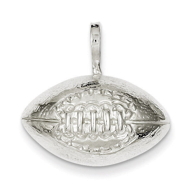 Football Charm Sterling Silver QC700, MPN: QC700, 883957916613