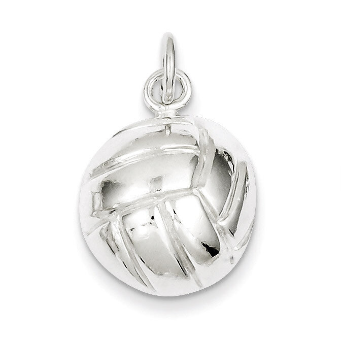 Volleyball Charm Sterling Silver QC703