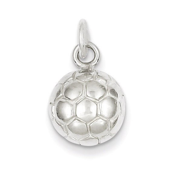 Soccer Ball Charm Sterling Silver QC710