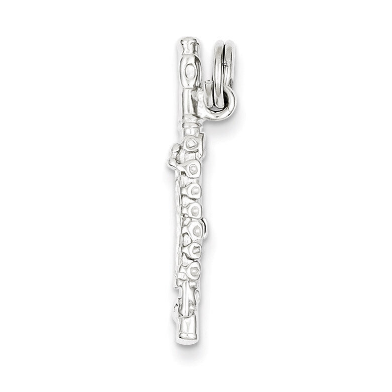Flute Charm Sterling Silver Polished QC7116, MPN: QC7116, 883957138381
