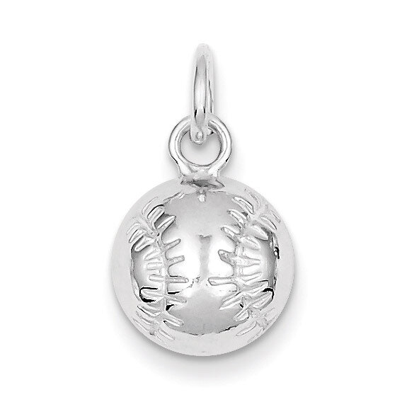 BASEBALL Charm Sterling Silver QC717, MPN: QC717, 883957916767