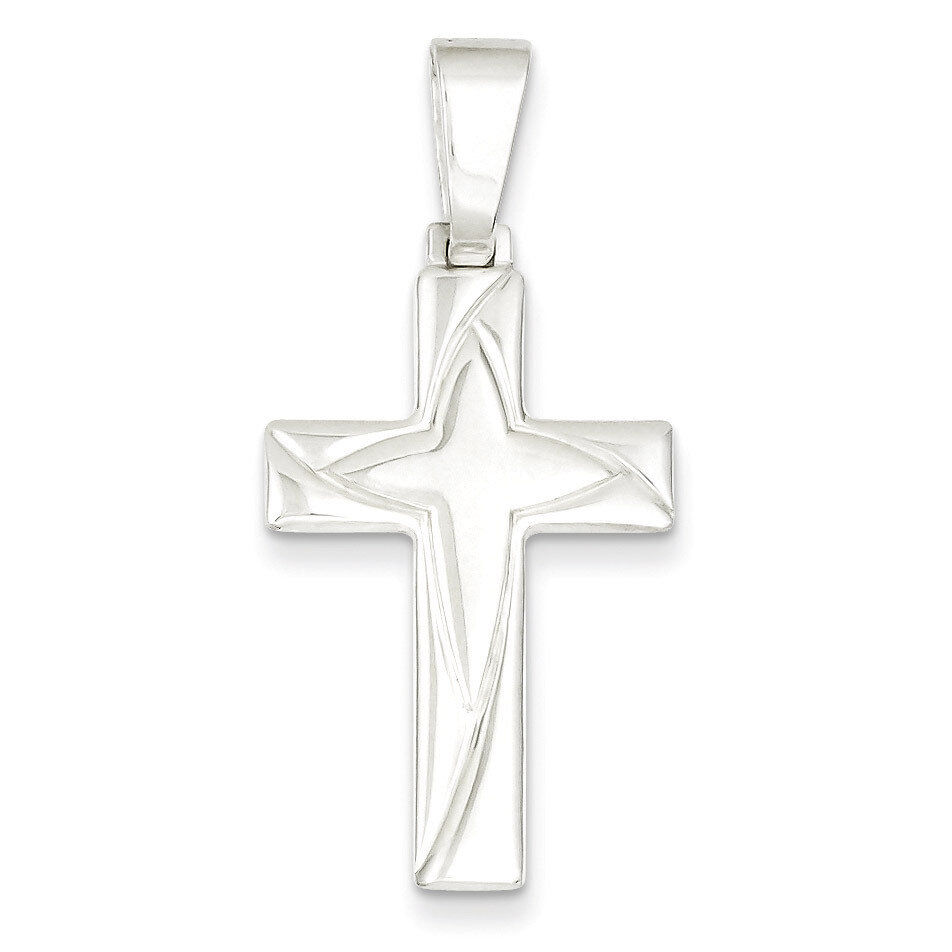 Cross Pendant Sterling Silver Polished QC7224, MPN: QC7224, 883957542522