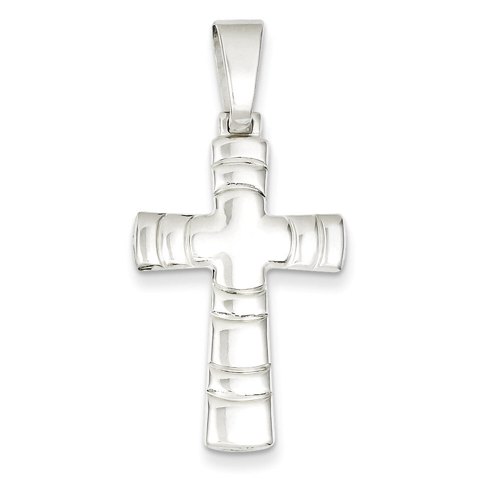 Cross Pendant Sterling Silver Polished QC7225, MPN: QC7225, 883957559056