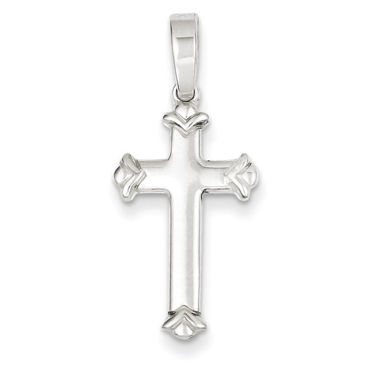 Cross Pendant Sterling Silver Polished QC7249