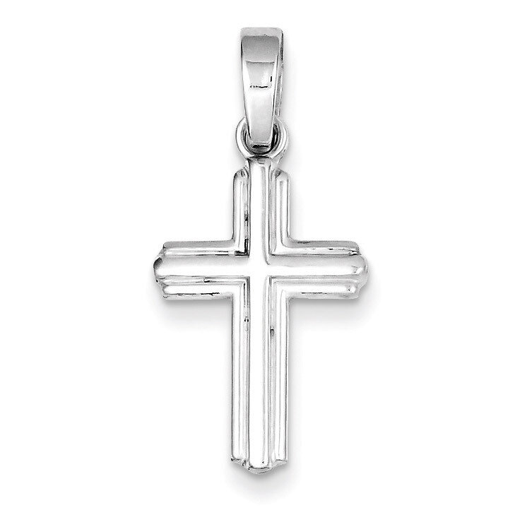 Cross Pendant Sterling Silver Polished QC7288, MPN: QC7288, 883957572314