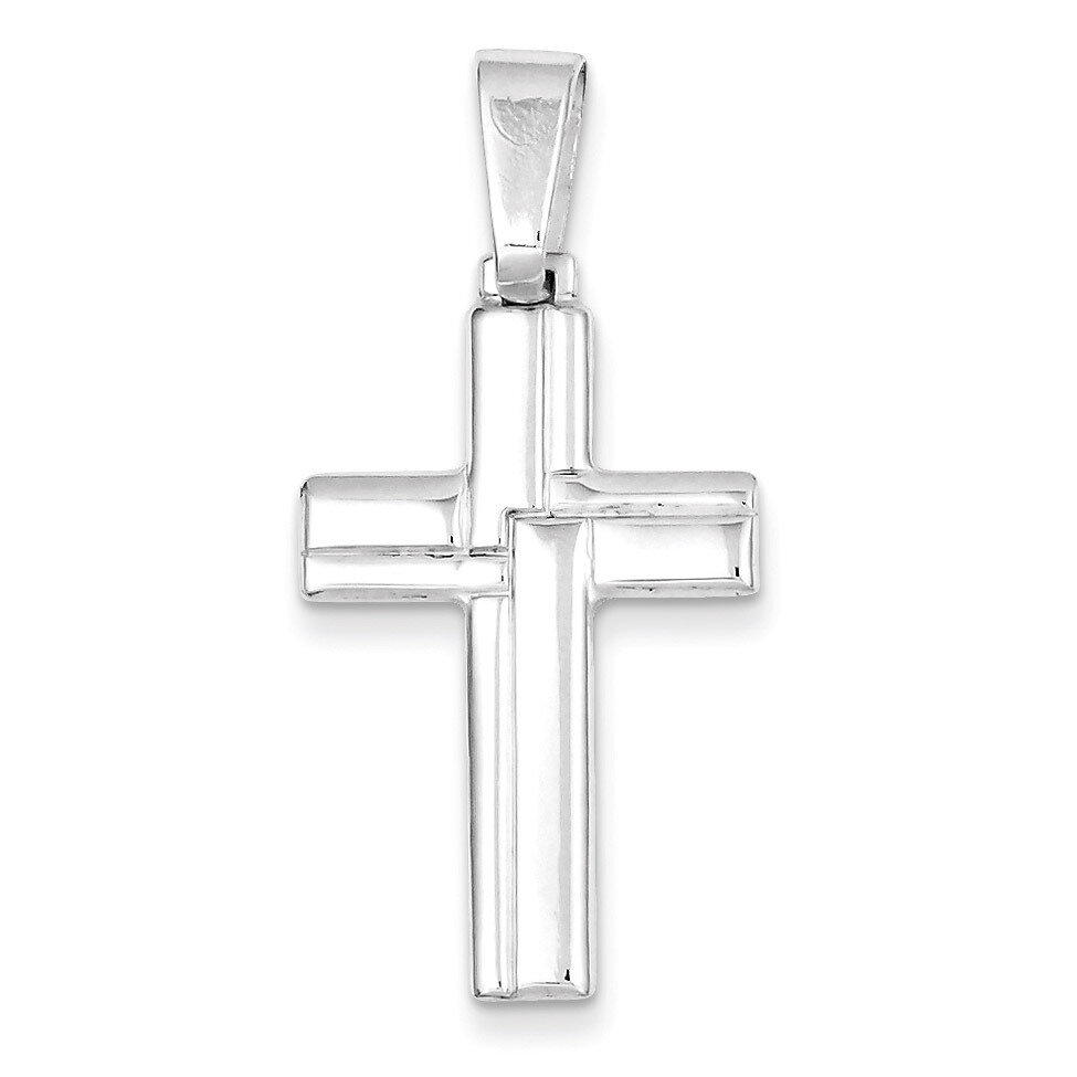 Cross Pendant Sterling Silver Polished QC7299, MPN: QC7299, 883957559087