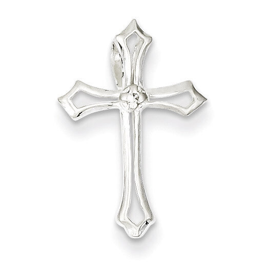 Cross Charm Sterling Silver Diamond QC7322, MPN: QC7322, 883957578521