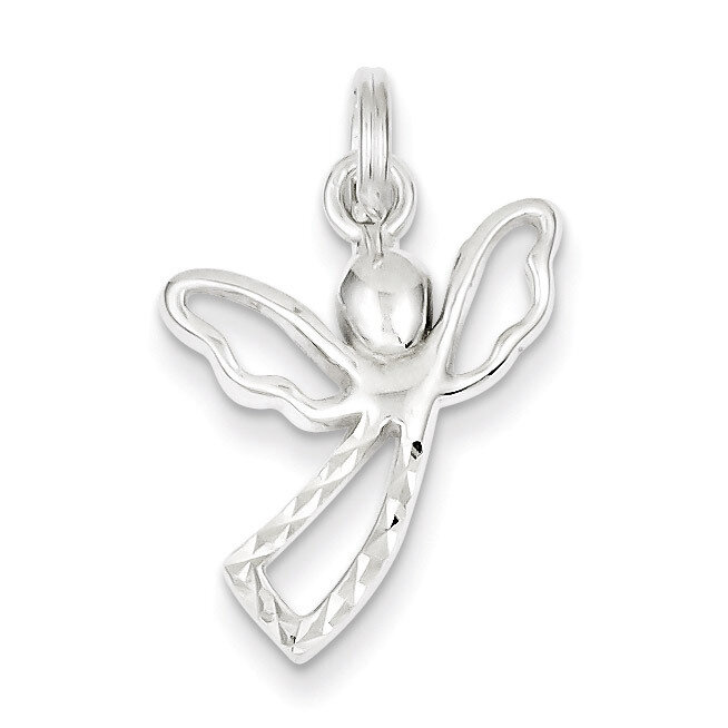 Angel Pendant Sterling Silver QC7382, MPN: QC7382, 883957542553