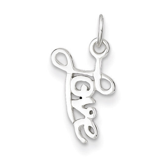 Love Pendant Sterling Silver QC7504, MPN: QC7504, 886774760223