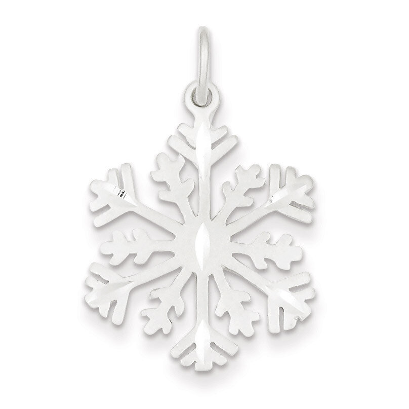 Snowflake Pendant Sterling Silver QC7575, MPN: QC7575, 883957459042