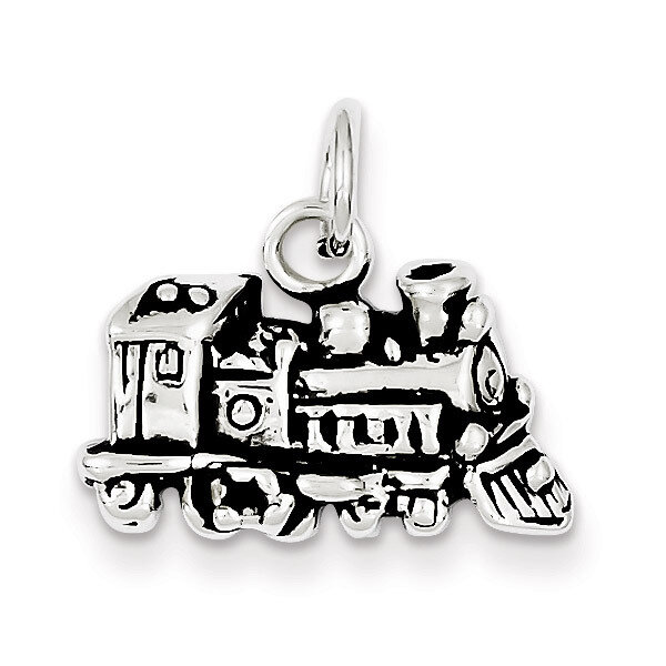 Train Charm Antiqued Sterling Silver QC7594, MPN: QC7594, 883957554761