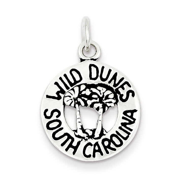 South Carolina Charn Antiqued Sterling Silver QC7596, MPN: QC7596, 191101528569