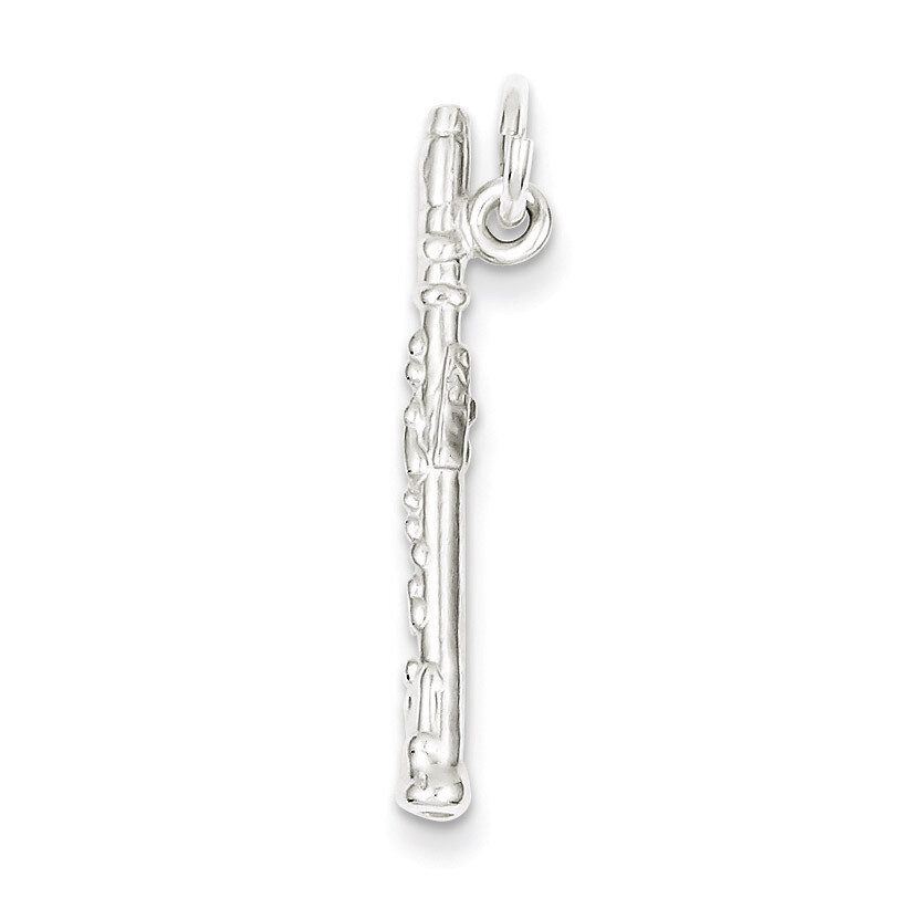 Flute Charm Sterling Silver QC783, MPN: QC783, 883957917108