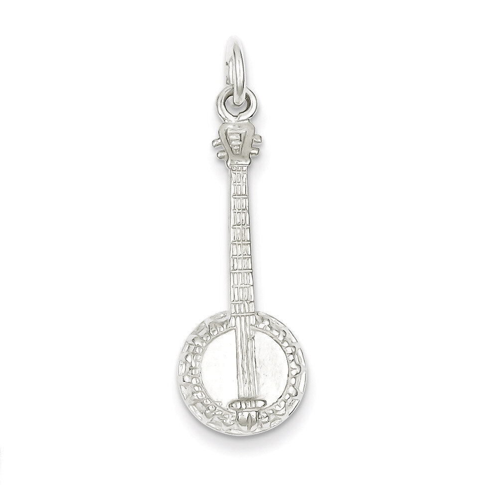 Banjo Charm Sterling Silver QC789, MPN: QC789, 883957917153