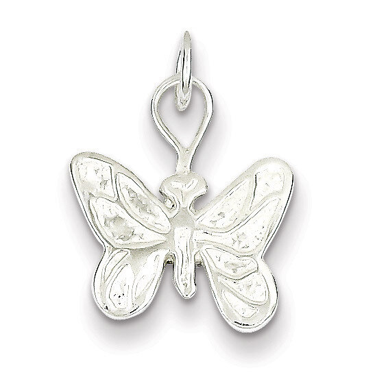 Butterfly Charm Sterling Silver QC81