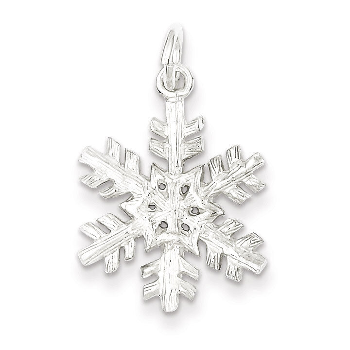 Snowflake Pendant Sterling Silver QC844, MPN: QC844, 883957975689