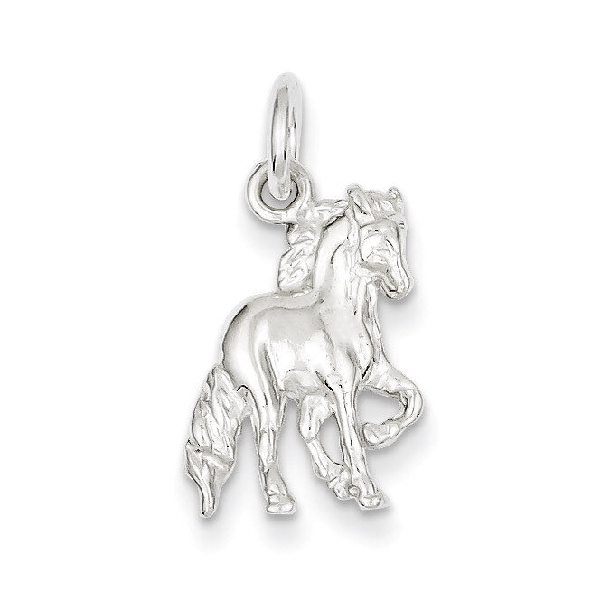 Horse Charm Sterling Silver QC846