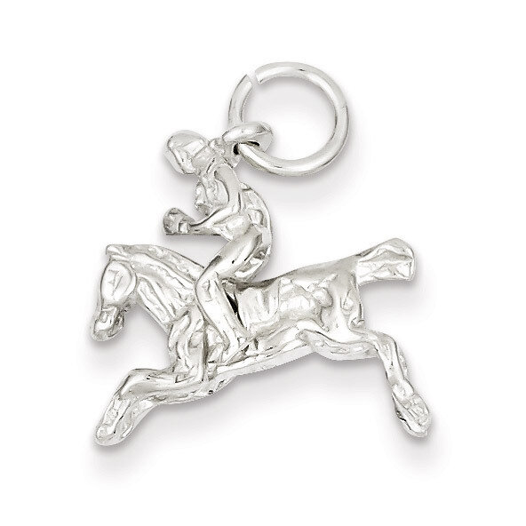 Moveable Bronco Charm Sterling Silver QC849