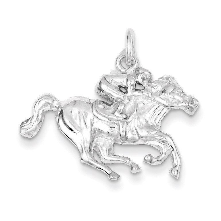 Race Horse Charm Sterling Silver QC854, MPN: QC854, 883957917535