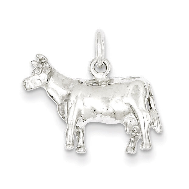 Cow Charm Sterling Silver QC904